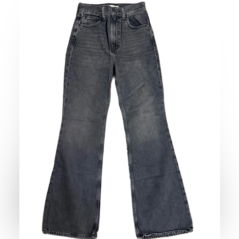 Levi's Dark Gray Flare Jeans